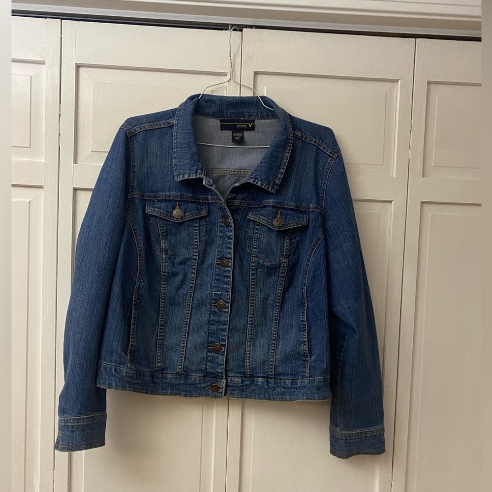 Womens new to you plus size jean jacket